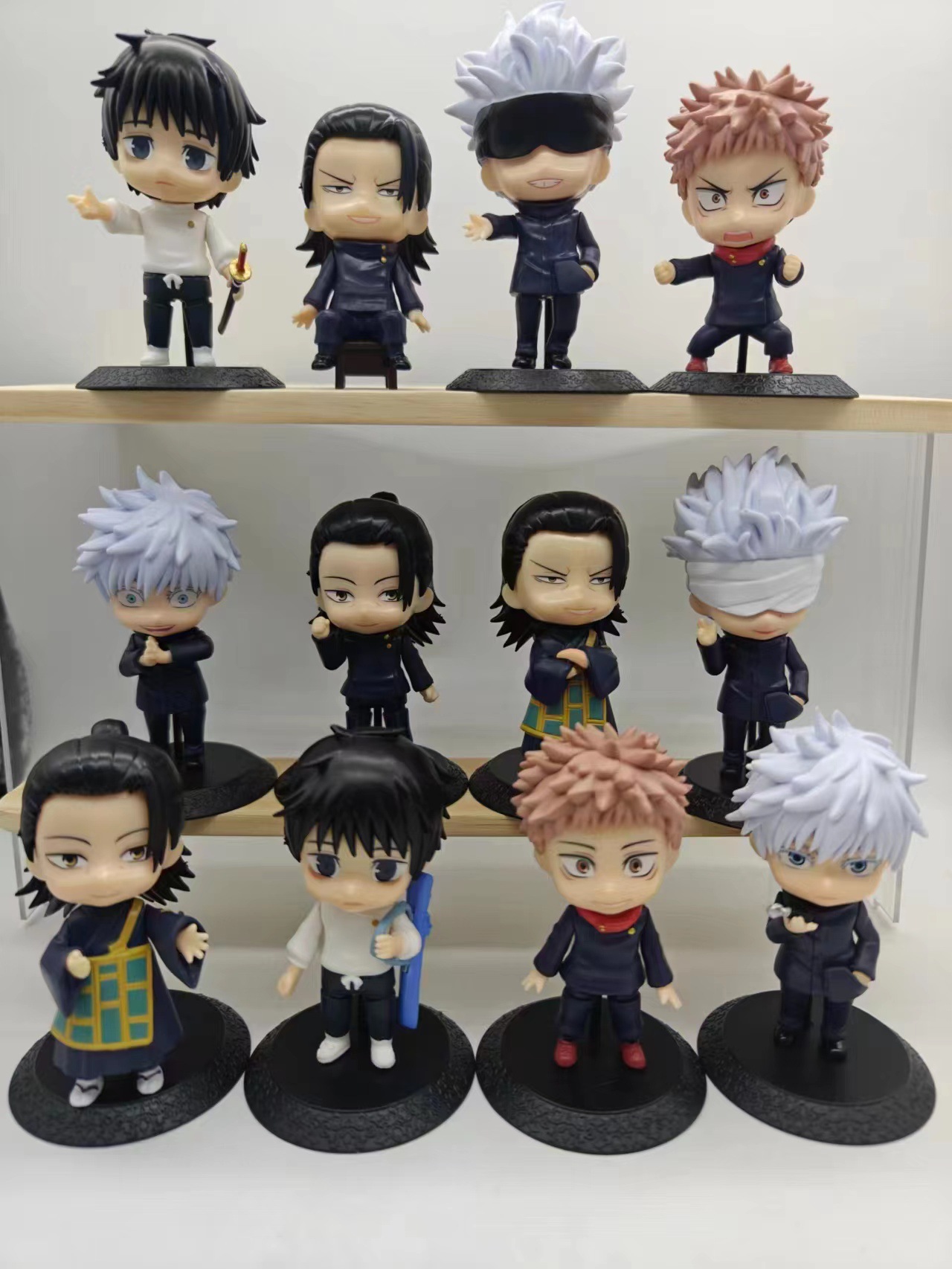 Model Kit Jujutsu Kaisen - 12pcs/set Anime Jujutsu Kaisen Figure Model