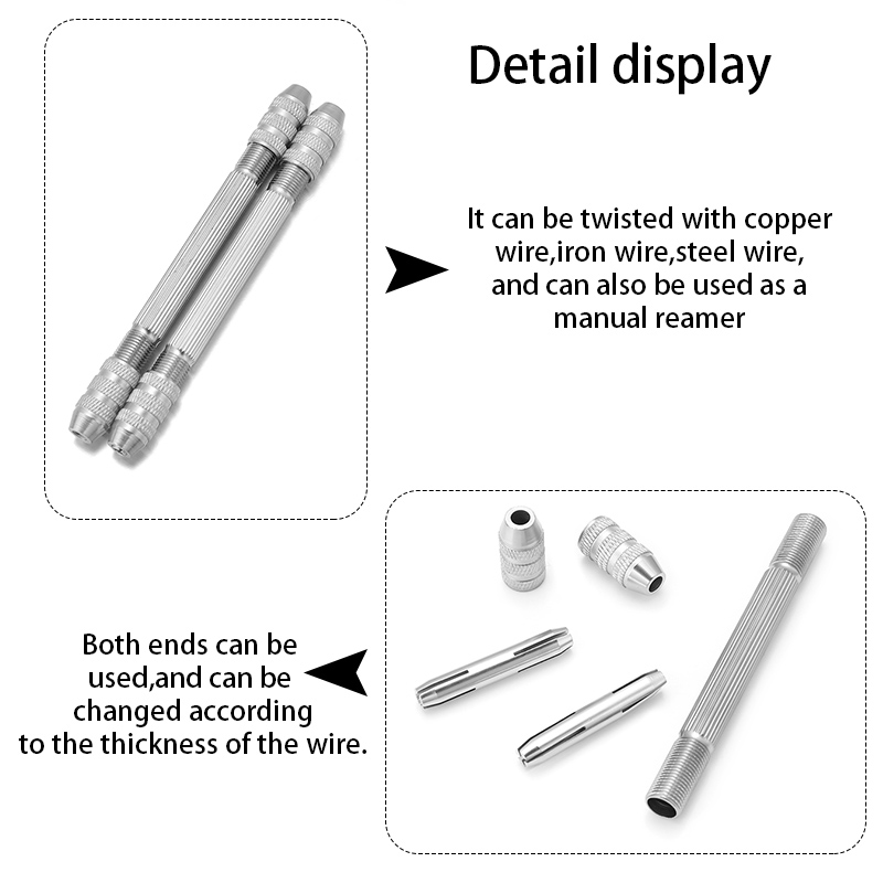 1Pc Double Ended Hand Twist Dr - Pin Vice Micro review and price