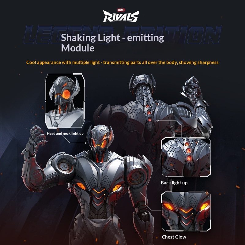 Blokees Rivals Legend Edition  - Model Kit Ultron review and price