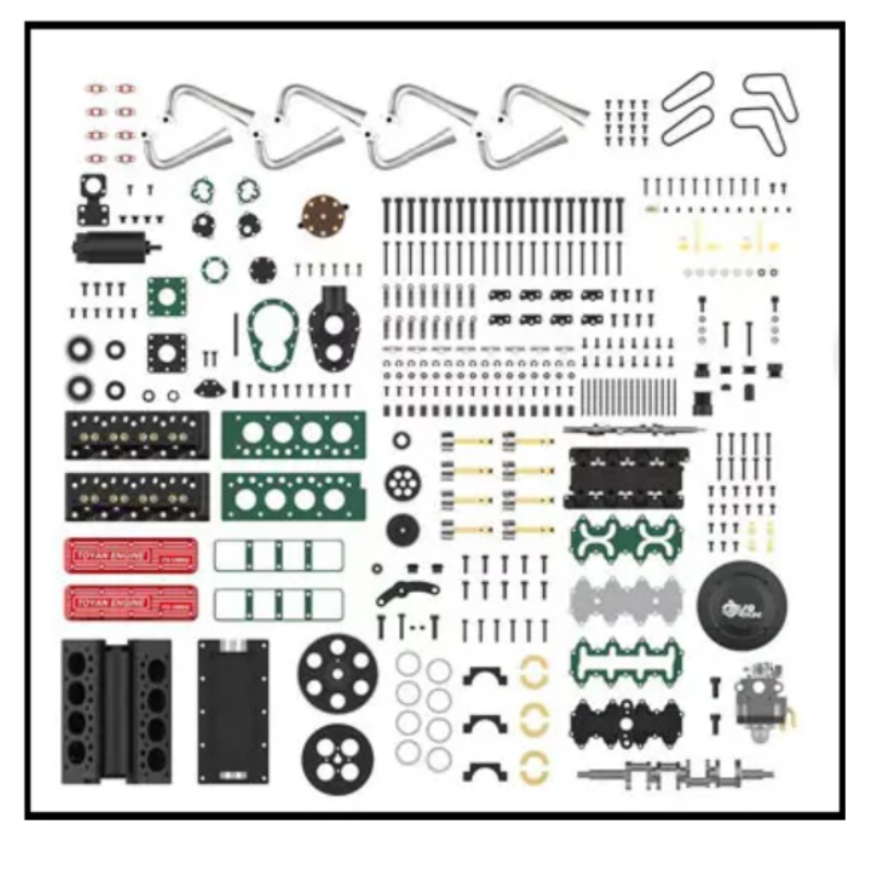 TOYAN V8 Gas 4 Stroke Engine 2 - Model Kit V8 review and price