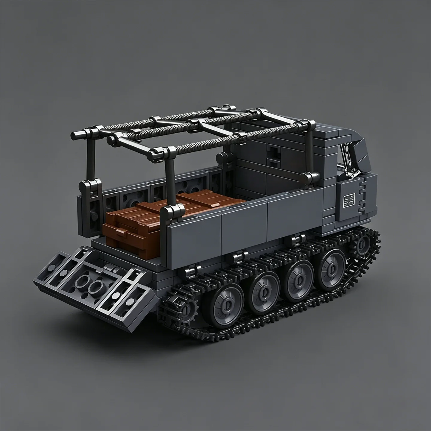 Half-Track Armored Vehicle Toy - Model Kit V8 review and price