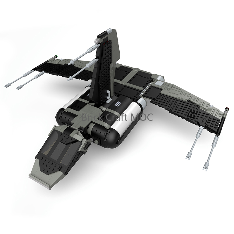 MOC Sci-Fi Infernum-Style Figh - Model Kit X Wing review and price