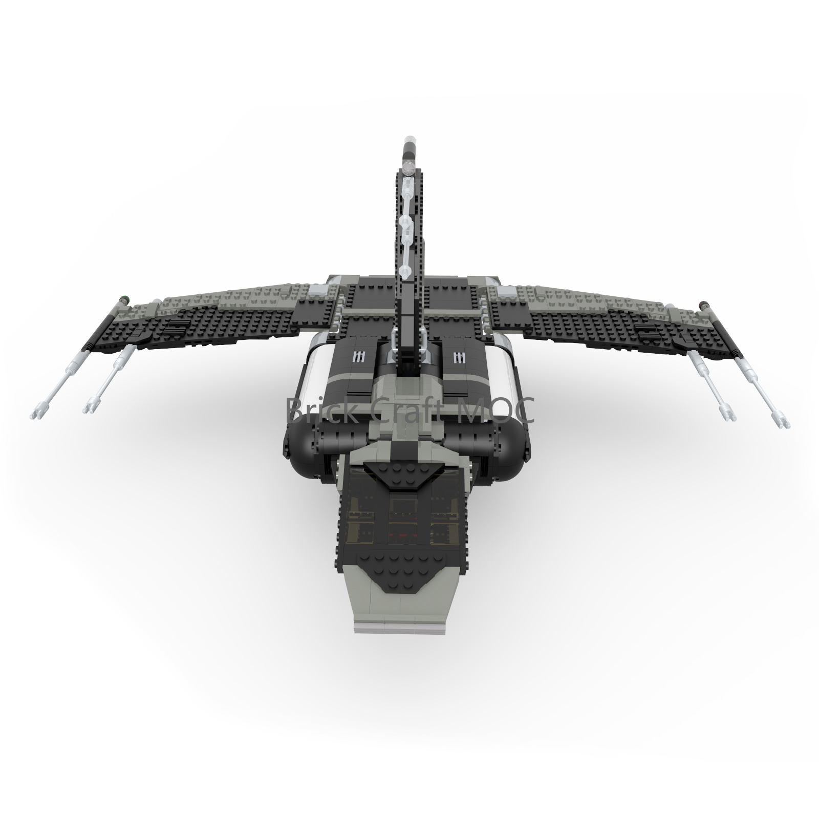 MOC Sci-Fi Infernum-Style Figh - Model Kit X Wing review and price