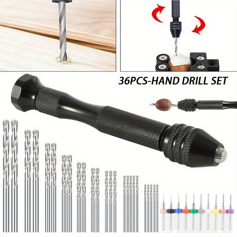 36Pcs/Set Micro Hand Drill Bit - Pin Vice Micro review and price