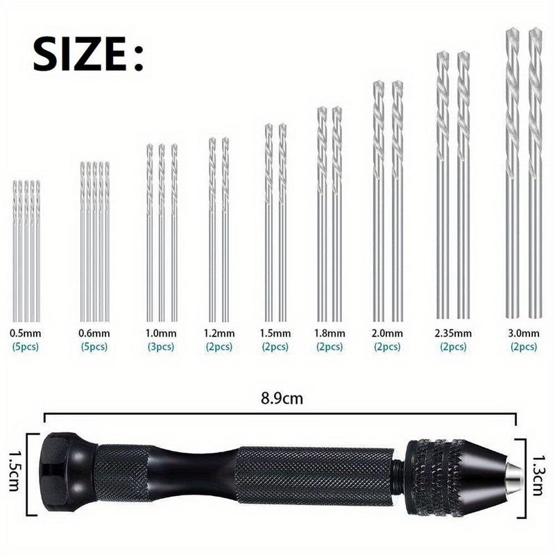 36Pcs/Set Micro Hand Drill Bit - Pin Vice Micro review and price