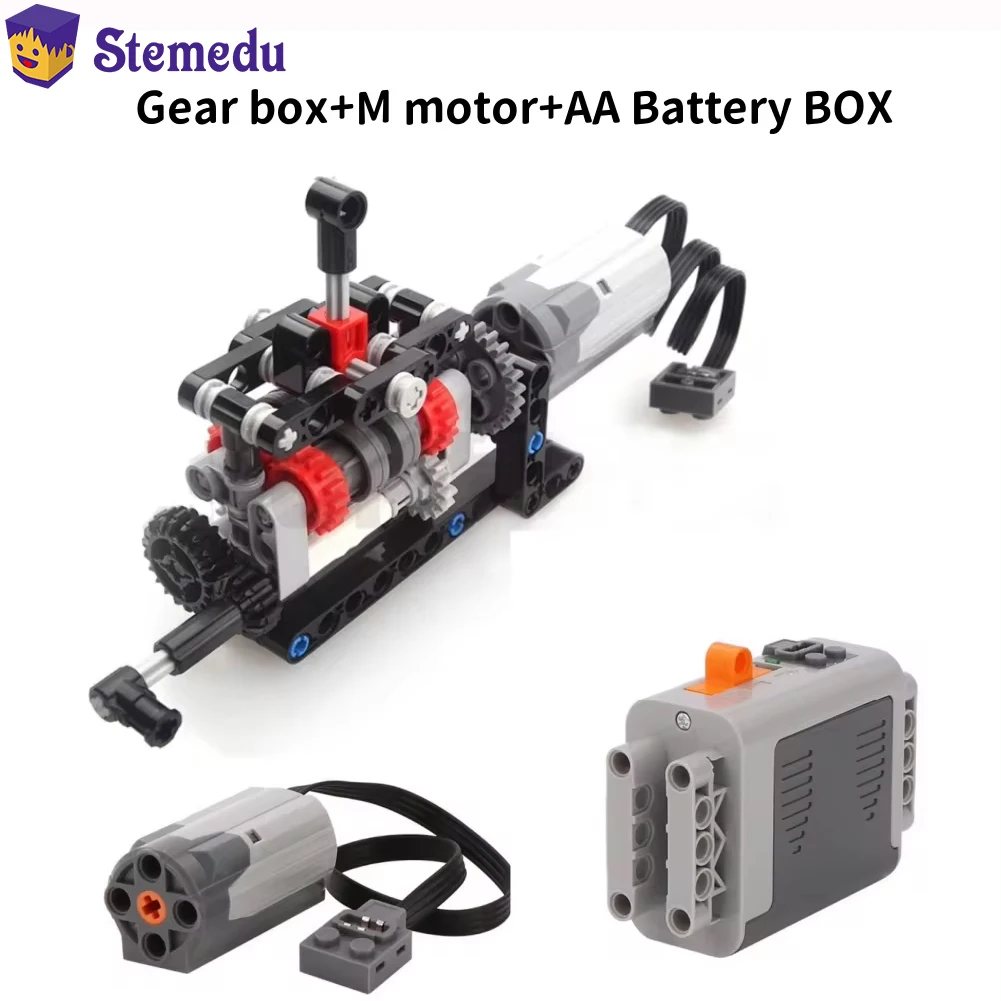 MOC High-tech 4 Speeds Gearbox - Model Kit Centaur review and price