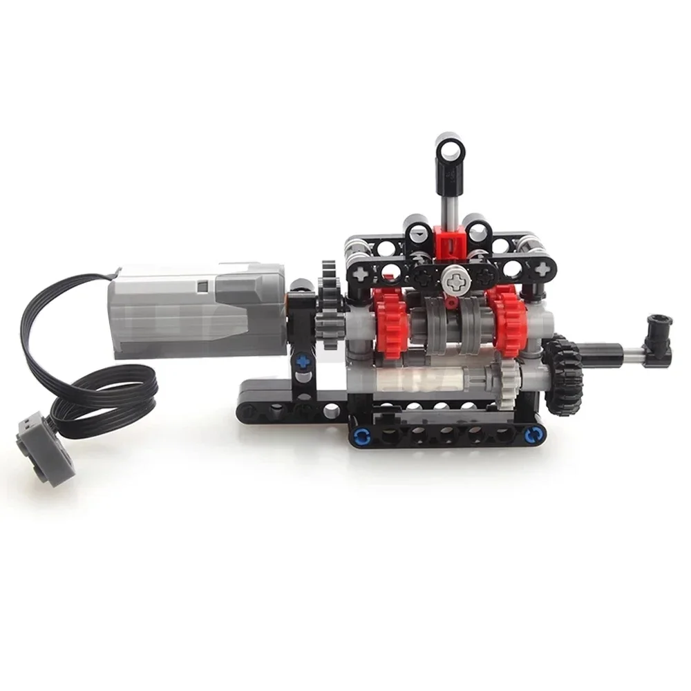 MOC High-tech 4 Speeds Gearbox - Model Kit Centaur review and price