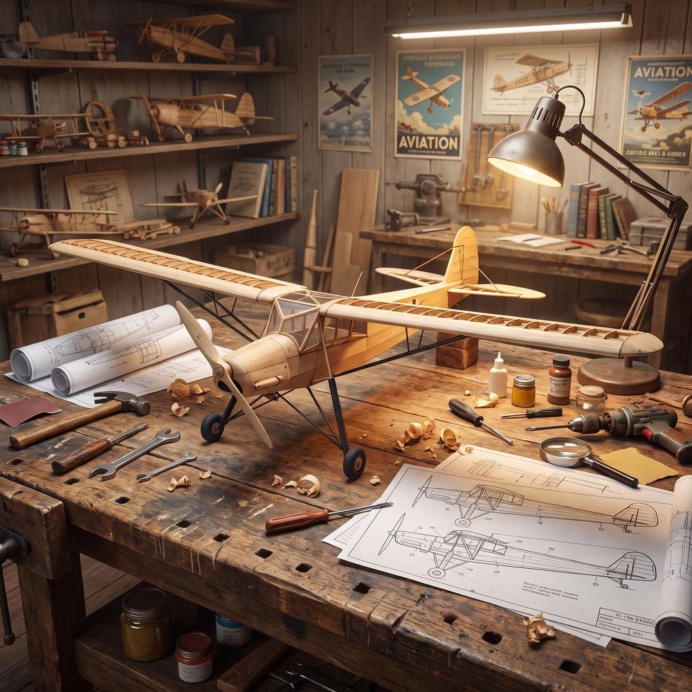 FI-156 500mm Vintage Balsa Woo - Model Kit Store review and price
