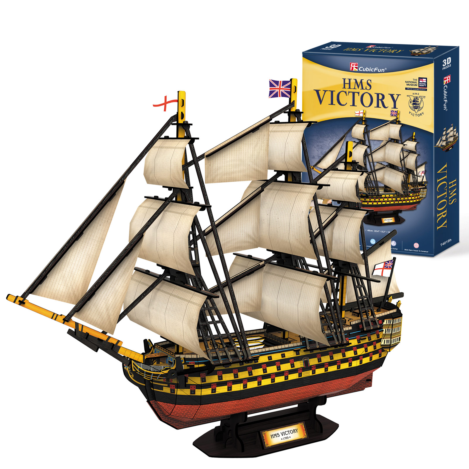 3D Puzzles Large HMS Victory V - Model Kit Hms Victory review and price