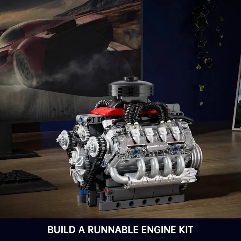 Mould King 10171 Supercar V8 E - Model Kit V8 review and price
