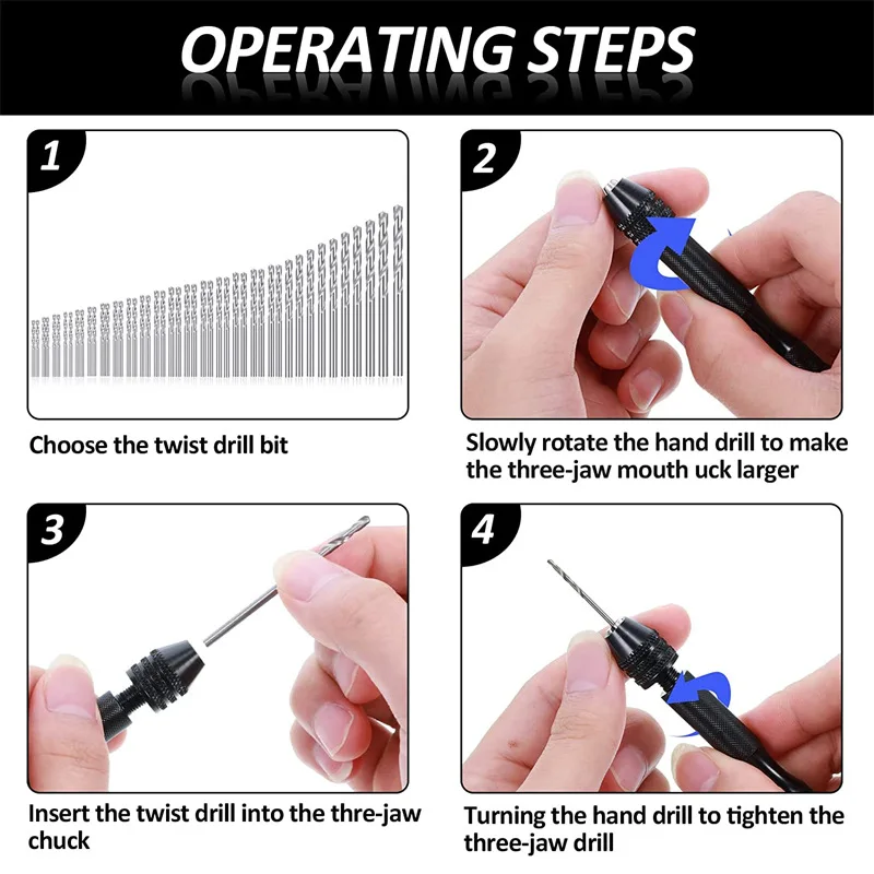 Mini Twist Drill Bits Hand Dri - Pin Vice Micro review and price