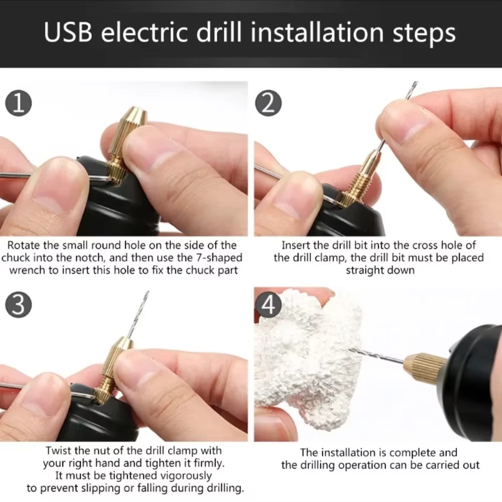 Micro-Electric Hand Drill Set  - Pin Vice Micro review and price