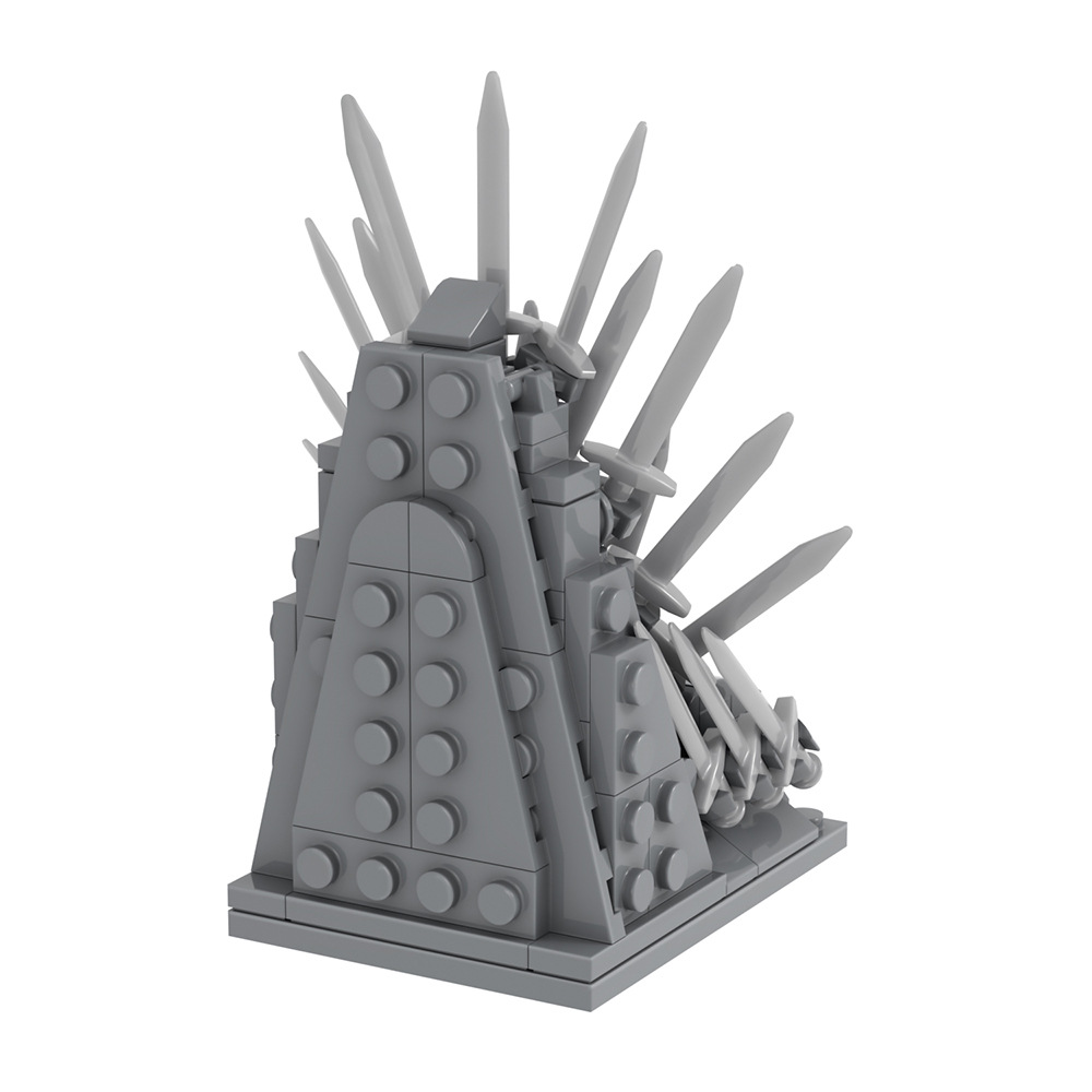 MOC Iron Throne Sword Chair An - Model Kit Iron Sickle review and price