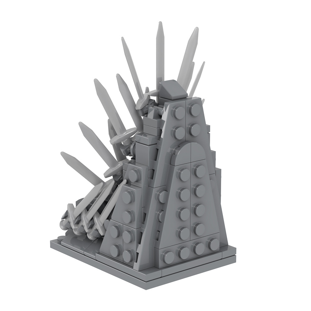 MOC Iron Throne Sword Chair An - Model Kit Iron Sickle review and price