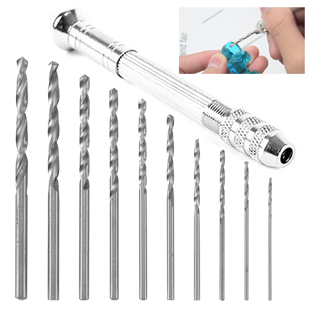 Wood Drill Bit Kit Mini Set Hi - Pin Vice Micro review and price