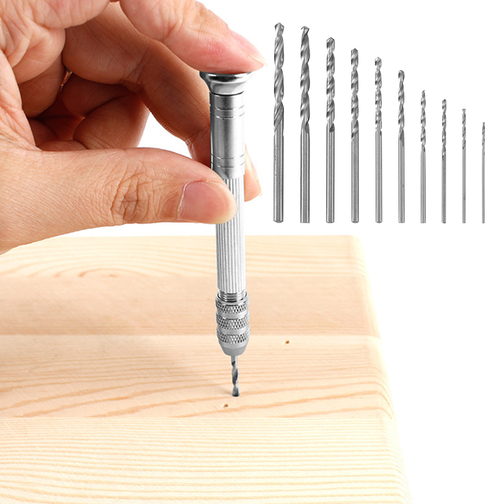 Wood Drill Bit Kit Mini Set Hi - Pin Vice Micro review and price
