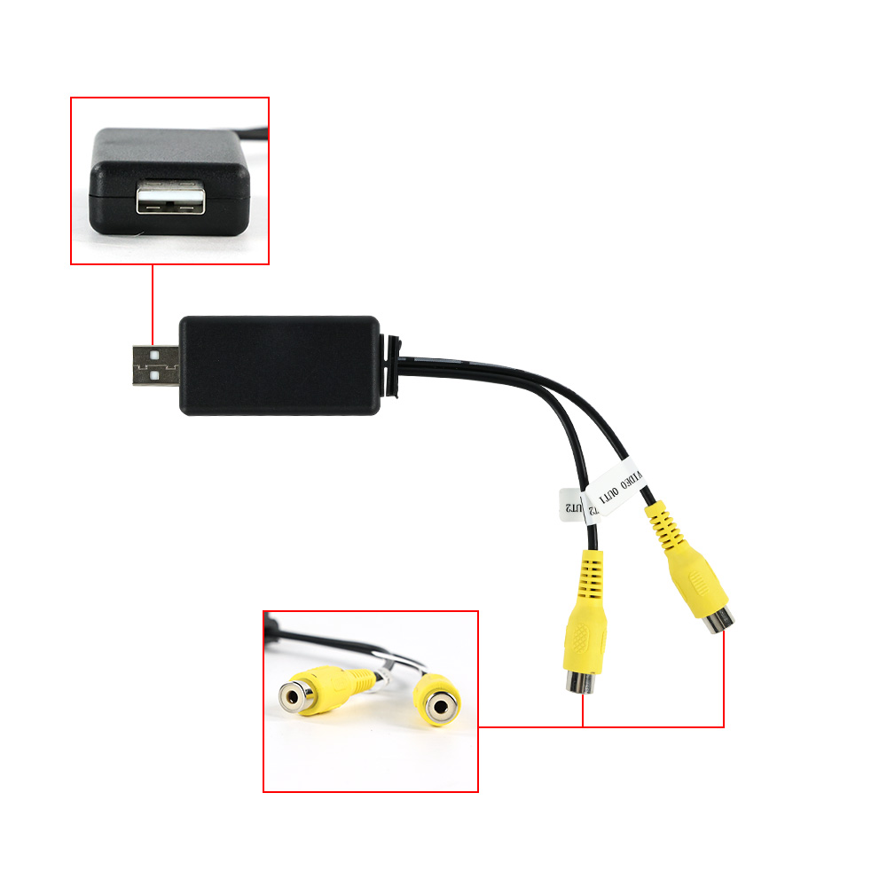 USB To CVBS RCA Video Output A - Model Kit Display review and price