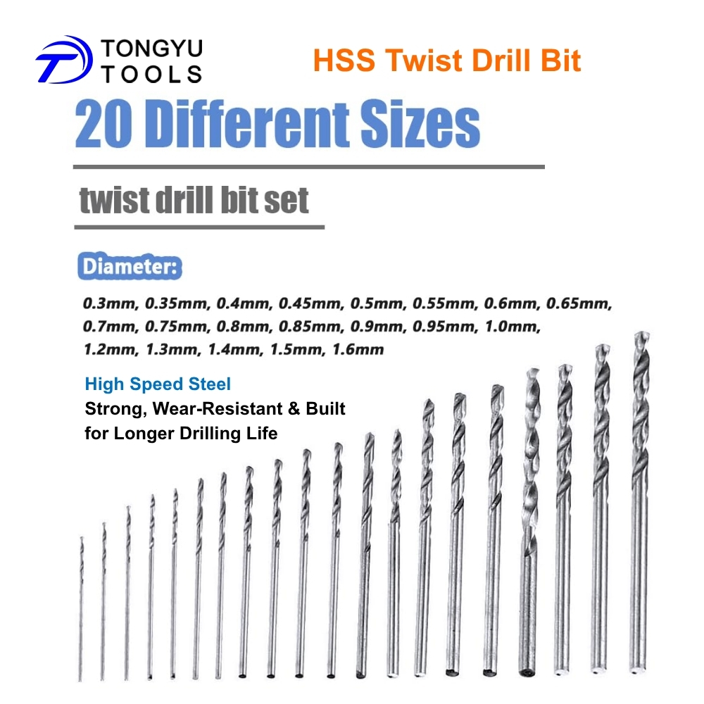 Micro Mini Twist Drill Bit Set - Pin Vice Micro review and price