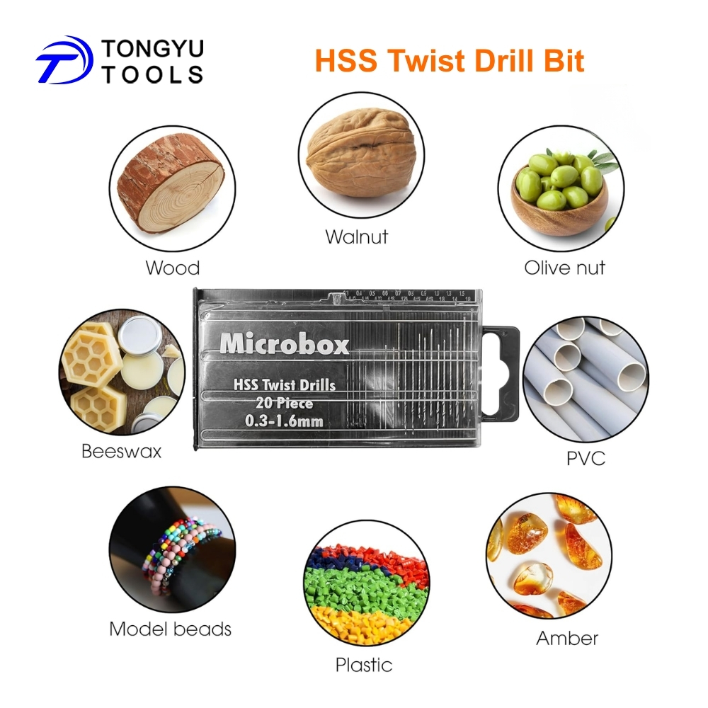 Micro Mini Twist Drill Bit Set - Pin Vice Micro review and price
