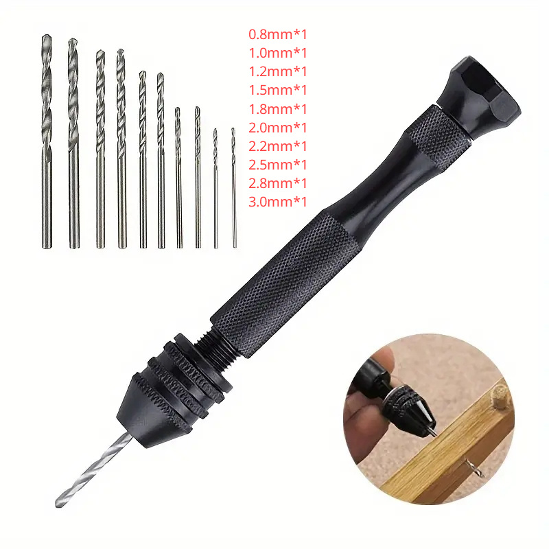 11pcs/Set Mini Aluminum Pin Vi - Pin Vice Micro review and price