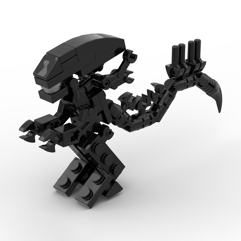 49pcs MOC Aliens Xenomorph Min - Model Kit Ultron review and price