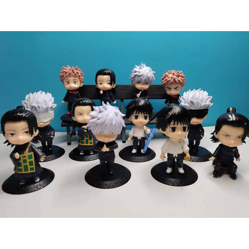 12pcs/set Anime Jujutsu Kaisen - Model Kit Jujutsu Kaisen review and price