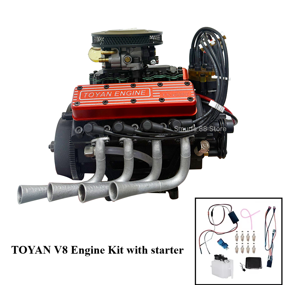 TOYAN V8 Metal Engine Model DI - Model Kit V8 review and price